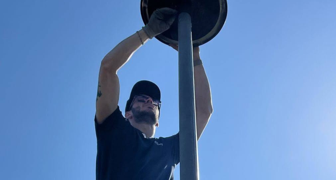 Sostituzione impianto luci in una scuola di Formiggine