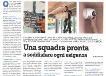 Arteluce Impianti: l'articolo su Elettronews