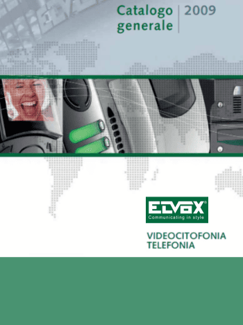 ELVOX Videocitofonia