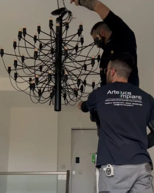 Installazione lampada Flos 2097