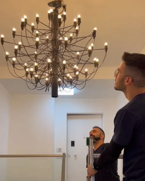 lampada Flos 2097 - lavoro terminato