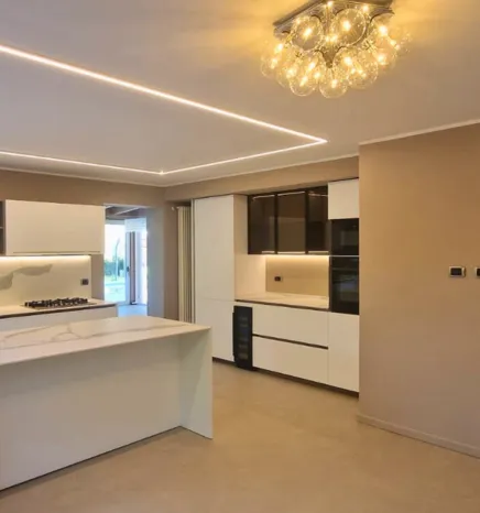 Progetto di illuminazione di interni per SPA